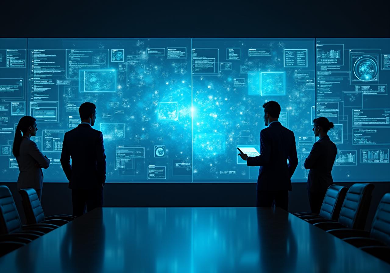 AI technology meeting and collaboration center